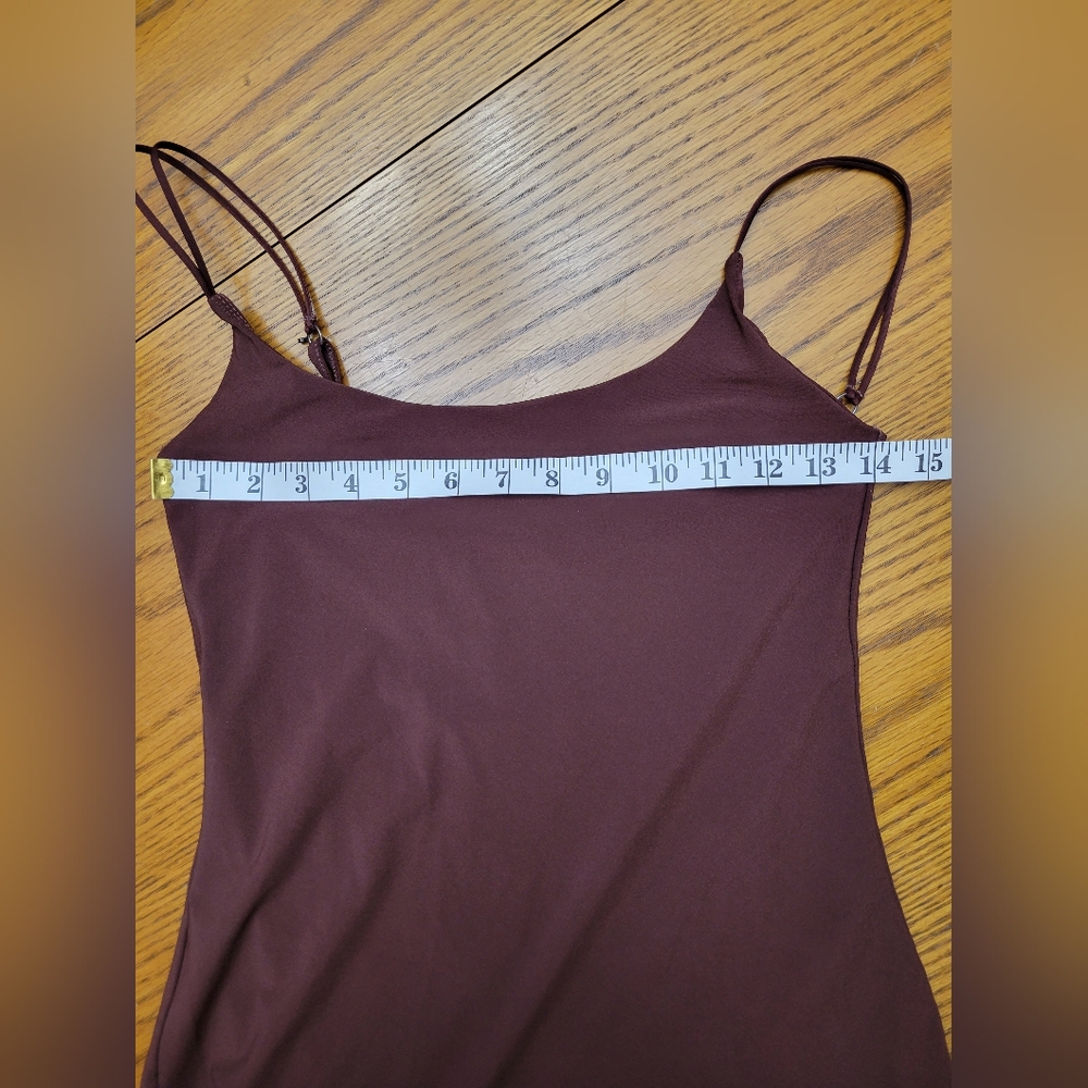 Abercrombie & Fitch Traveler Mini Active Dress Dark Brown Size Small Tall (ST) - Picture 9 of 10
